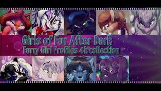 Girls of Fur After Dark-Furry Girl Profiles 4k Collection