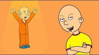 Caillou gets Mr. Hinkle Arrested