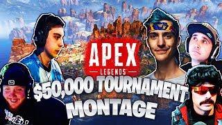 $50000 YouTuberStreamer Apex Legends Twitch Rivals Tournament Montage
