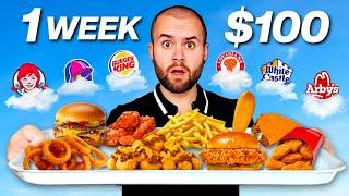 I only ate fast food value meals for 1 week $100 budget