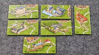 WHATS NEW Carcassonne Castles in Germany Mini-Expansion plus PLAYTHROUGH and RANKING
