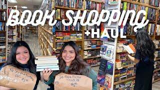 book thrifting trip + book haul 
