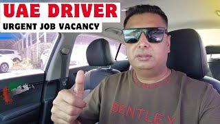 UAE Driver Job Vacancy 2024  Driver Job in Dubai 2024