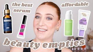 Heres that empties video I promised you ️ Makeup & Skincare Empties Ive Used Up