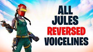 All Jules VoicesVoicelines but in REVERSED  Fortnite Bosses Voicelines