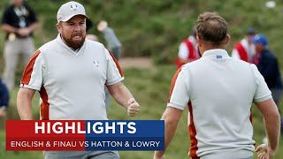 Lowry & Hatton vs Finau & English  Extended Highlights  2020 Ryder Cup