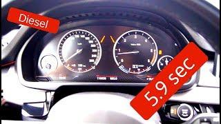 0-100 Acceleration 2016 BMW X5 F15 30xd 310hp STAGE1 Tune