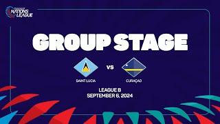 Saint Lucia vs Curaçao  202425 Concacaf Nations League