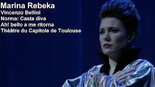 Marina Rebeka  Casta diva Norma  Vincenzo Bellini Théâtre du Capitole