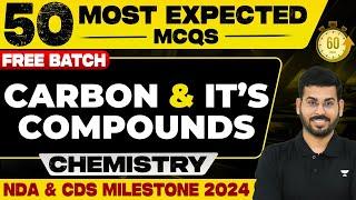 Carbon & Its Compounds  Chemistry  UPSC NDA-2 & CDS-2 2024  Amandeep Singh