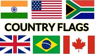 Flags of the world  Country flags of the world  World flags  learn country flags  #countryflags