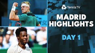 Moutet Battles Shang in 4-HOUR EPIC Shapovalov Monfils Feature  Madrid 2024 Highlights Day 1