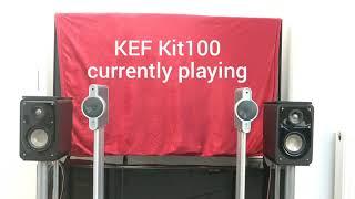 KEF Kit 100 NXT stereo hifi speakers sound test Vs Polk Audio Signature S15 hi def bookshelf