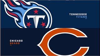 Titans at Bears Week 1 Simulation  Madden 25 Rosters