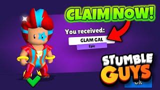 *FREE* GLAM GAL EPIC SKIN ‍️ - CLAIM NOW  Stumble Guys