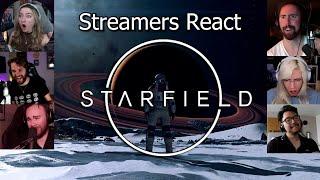 Streamers And Youtubers React To STARFIELD Direct - Awesome Compilation With My Summary At The End