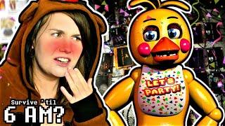 Playing FNaF Survive Til 6am with My Girlfriend... Five Nights at Freddys Board Game