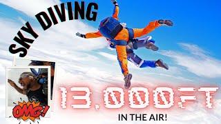 MY DAD JUMPED 13000ft OUT OF THE AIR FOR HIS 43RD BIRTHDAY extremely lit video