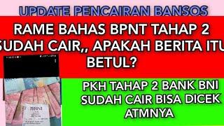 RAME BPNT APRIL 2024 CAIR BERIKUT HASIL CEK SIKS NG STATUSNYA SUDAH SI