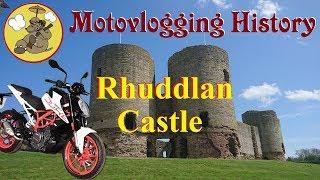 Motovlogging History Rhuddlan Castle - Wales