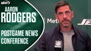 Aaron Rodgers sums up Jets tough 10-9 loss to Denver Didnt execute  SNY