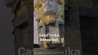 patung catur muka Benoa Bali #shorts