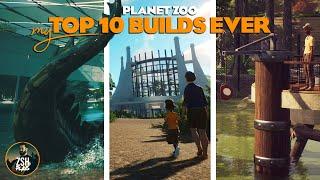 10 BEST BUILDS EVER  Planet Zoo Best Habitats