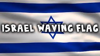  Israel Country Flag Animation  Full HD  10 Hours