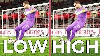 4K PES 2019 – PC Low vs. High Graphics Comparison