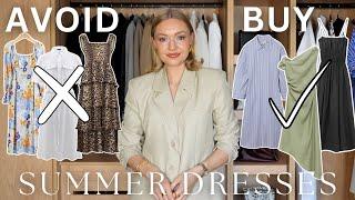 AVOID VS. BUY WITH SUMMER DRESSES  WHERE TO SWERVE AND WHERE TO SPLURGE