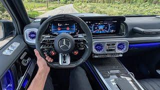 NEW 2025 Mercedes G63 AMG FACELIFT POV Drive +V8 SOUND Interior Exterior Review 4K