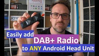 Adding DAB+ Radio to ANY Android Head Unit - Quick and Easy with Xtrons DAB USB Stick