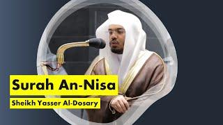 Surah An-Nisa4142-165  Sheikh Yasser Al-Dosary