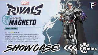 MARVEL RIVALS CLOSED ALPHA EXCLUSIVE CHARACTER SHOWCASE MAGNETO