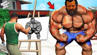 Franklin what ever Draw Come to Real Life in GTA 5  Got magical pencil  Gta 5 Tamil