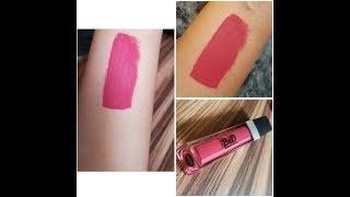 Bharat and dorris  B&D retro matte gloss review swatch  nykaa sale