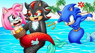 Help Sonic Rescue Amy Mermaid - Sonic the Hedgehog 2 Animation  Sonic Prime  Fury Channel