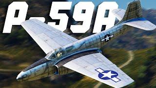 The $230.00 Jet that WRECKS Props  P-59A