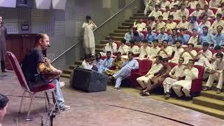 Shahid Malang Live Performance 2022 Nishter Hall Capital Degree College Peshawar