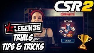 CSR2 CRUSHING Legends Trials Tips and Tricks. Winning Races BEFORE the Starting Line.