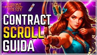 Come Funzionano le Contract Scroll negli Abyss di Throne and Liberty