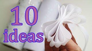 10 DIY Bow Ribbon Ideas
