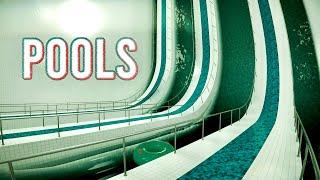 POOLS A Poolcore Liminal Space Game Inspired by Jared Pikes Dream Pools with Usable Water Slides