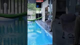 Anu Joseph-ൻ്റെ വീടിനുള്ളിലെ മഴ പെയ്യുന്ന SWIMMING POOL‍️ Home Tour