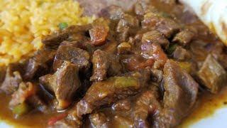 CARNE GUISADA  TEX-MEX STYLE  How to make Mexican beef stew