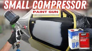 Paint gun for small compressors Amazing budget clear