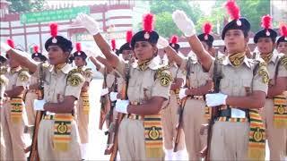 Indo-Tibetan Border Police ITBP 249 Mahila constables passingout Parade  from BTC ITBP Bhanu