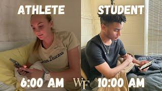 Day In The Life D1 Athlete VS Student  Wake Forest University