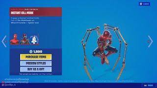 Fortnite Iron-Spider Alternative Style Confirmed