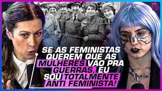 DEBATE ESQUENTA entre FEMINISTA e ANTI FEMINISTA - PIETRA BERTOLAZZI E SELVA VAROTTO